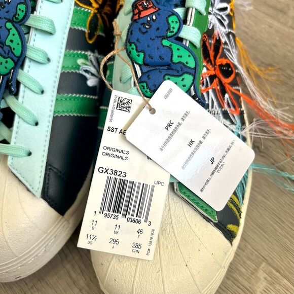 Adidas Superstar x Sean Wotherspoon Super Earth Men’s Sz 11.5-NEW! - Picture 7 of 12